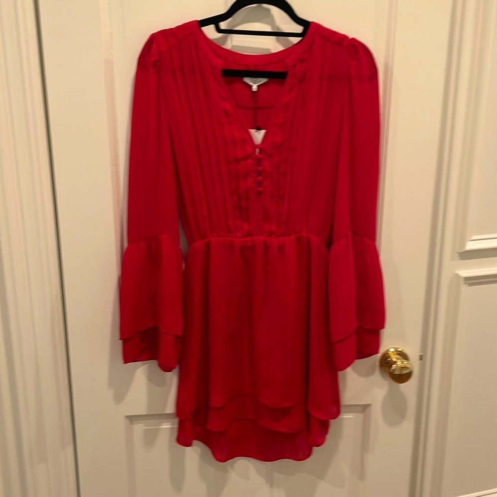 NWT Parker Bell Sleeved Dress